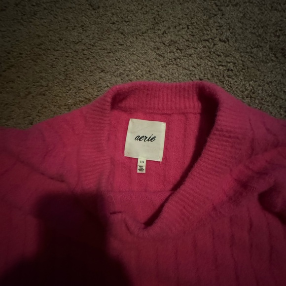 Hot pink aerie sweater - Picture 2 of 2